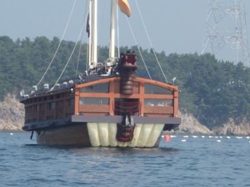 Korean Turtle Ship - Yi Sun-Sin Cup 2011 © Team Korea